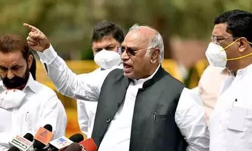 PM Modis Government Crushed Farmers Under Vehicle: Mallikarjun Kharge