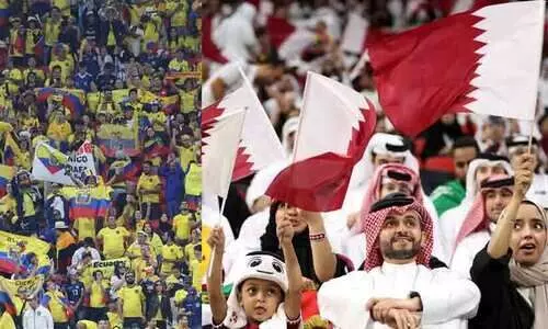 ഖത്തറിൽ കൊടിയേറി; ഇനി കാൽപന്തിന്റെ പെരുങ്കളിയാട്ടം