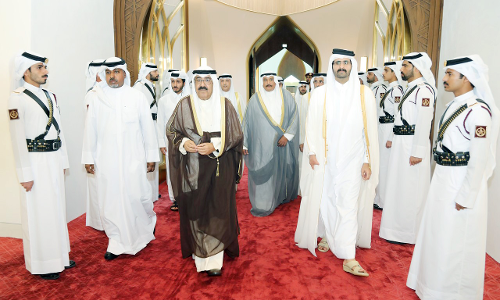 World Cup Inauguration; The Crown Prince of Kuwait participated