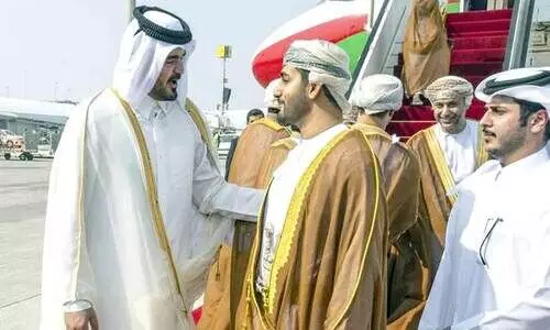 ലോ​ക​ക​പ്പ് ഉ​ദ്ഘാ​ട​നം സ​യ്യി​ദ് തെ​യാ​സീ​ന്‍ ബി​ന്‍ ഹൈ​തം   പ​ങ്കെ​ടു​ത്തു