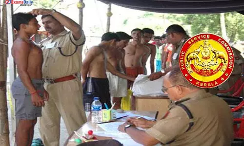 പൊലീസ് കോണ്‍സ്റ്റബിള്‍ കായിക ക്ഷമത പരീക്ഷ 23, 24 ന്