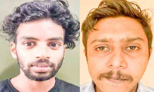 കാ​പ്പ നി​യ​മം ലം​ഘി​ച്ച പ്ര​തി​ക​ൾ അ​റ​സ്റ്റി​ൽ