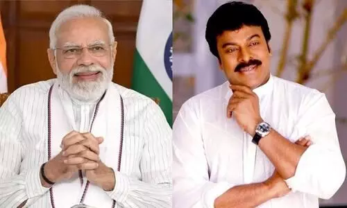 PM Modi praises actor Chiranjeevi