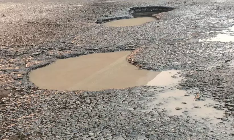 രാമനാട്ടുകര ബൈപാസ്; അപകടം പതിയിരുങ്ങി പാറമ്മൽ ജങ്ഷൻ