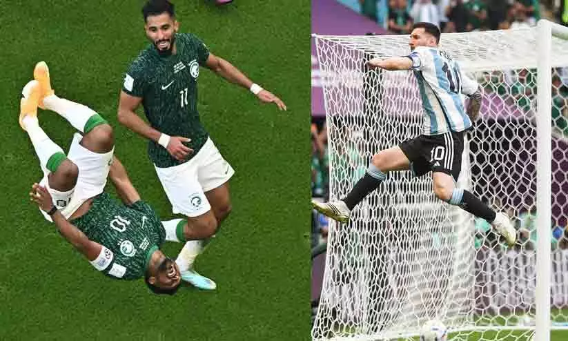 അർജന്റീനയുടെ അശ്വമേധം തടഞ്ഞ് സൗദി