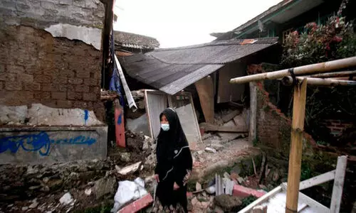 ഇന്തോനേഷ്യ ഭൂചലനം; മരിച്ചവരുടെ എണ്ണം 162 കടന്നു; 700 പേർക്ക് പരിക്ക്