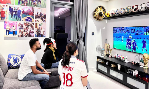 കുടുംബങ്ങളിലും ഫുട്ബാൾ ആരവം