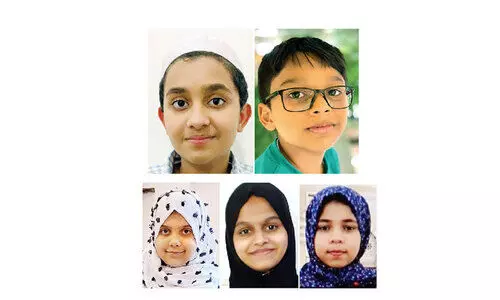 ഐ.​സി.​എ​ഫ് മാ​സ്റ്റ​ർ മൈ​ൻ​ഡ് ക്വി​സ് നാ​ഷ​ന​ൽ ജേ​താ​ക്ക​ൾ