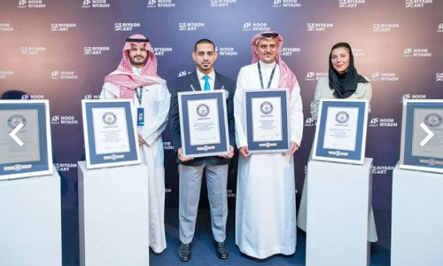 നൂർ റിയാദ് ഉത്സവത്തിന് ആറ് ഗിന്നസ് ലോക റെക്കോഡുകൾ