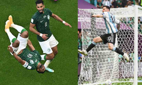 അർജന്റീനയുടെ അശ്വമേധം തടഞ്ഞ് സൗദി അർജന്റീനയുടെ അശ്വമേധം തടഞ്ഞ് സൗദി