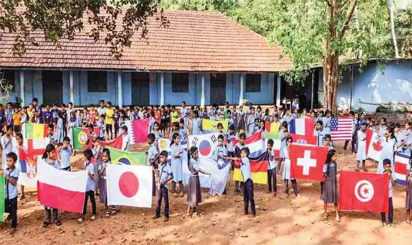 രാജ്യങ്ങളുടെ പതാക പ്രദർശനം രാജ്യങ്ങളുടെ പതാക പ്രദർശനം