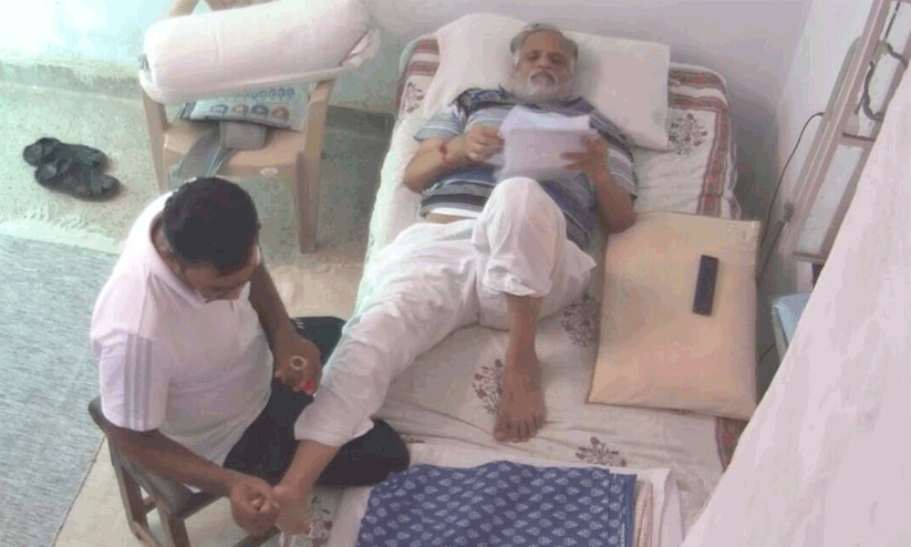 Satyendar Jain massage video