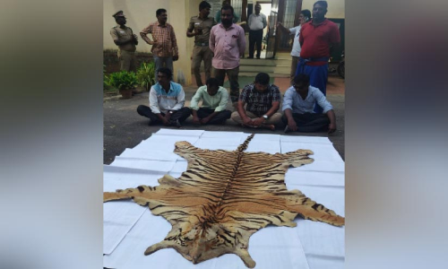 കടുവത്തോൽ കച്ചവടം: നാലുപേർ അറസ്റ്റിൽ