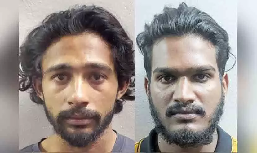 എം.ഡി.എം.എയുമായി യുവാക്കൾ അറസ്റ്റിൽ എം.ഡി.എം.എയുമായി യുവാക്കൾ അറസ്റ്റിൽ