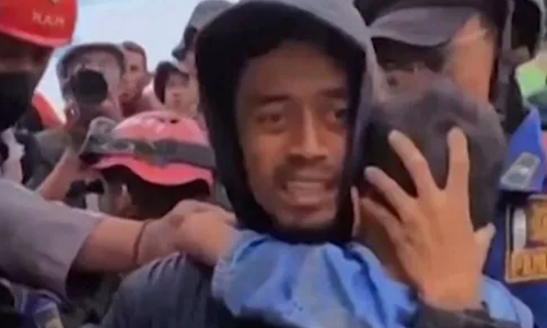 Indonesia earthquake: Six-year-old boy rescued, was buried alive for two days