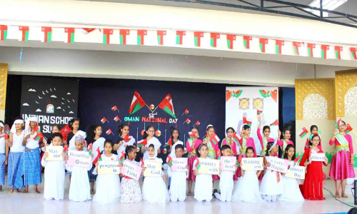 സുർ, മുളദ്ദ ഇന്ത്യൻ സ്​കൂളുകൾ ദേശീയദിനം ആഘോഷിച്ചു