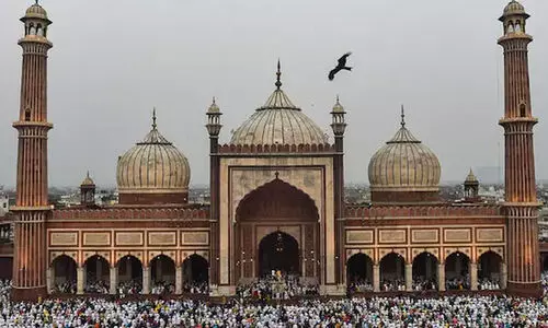 പ്രാർഥിക്കാനല്ലാതെ പെൺകുട്ടികൾക്ക് പ്രവേശനമില്ല; വിവാദ ബോർഡ് പിൻവലിച്ച് ജമാ മസ്ജിദ്