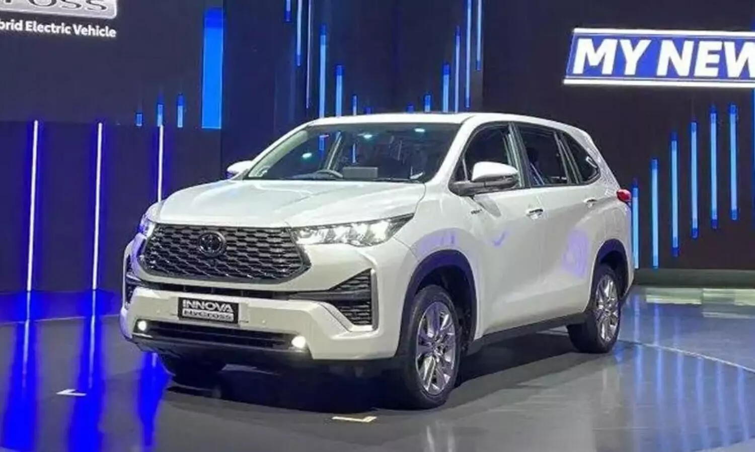 Toyota Innova Hycross hybrid MPV India unveil