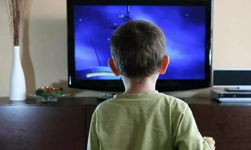 A couple forced their son to watch television all night as a punishment for watching too much TV