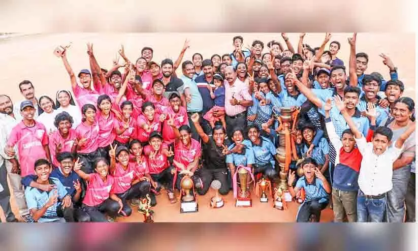 റവന്യൂ ജില്ല സ്കൂൾ കായികമേളയിൽ കട്ടപ്പന ഉപജില്ല ചാമ്പ്യന്മാർ