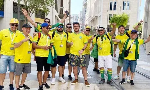 മഞ്ഞയണിഞ്ഞൊഴുകി ലുസൈലിലേക്ക്