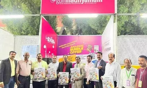 മെഗാ ഫെയർ നഗരിയിൽ സന്ദർശകരെ ആകർഷിച്ച് ഗൾഫ് മാധ്യമം സ്റ്റാൾ