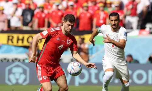 വെയിൽസ്-ഇറാൻ ആദ്യപകുതി ഗോൾരഹിതം