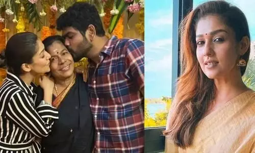 Vignesh Shivan’s mother praises Nayantharas Good Character