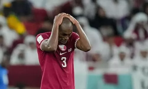 നോക്കൗട്ട് കാണാതെ ഖത്തർ പുറത്ത് നോക്കൗട്ട് കാണാതെ ഖത്തർ പുറത്ത്