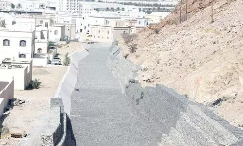 മഴവെള്ളം; അല്‍ മഹ്ജിൽ ഡ്രെയ്നേജ് നിർമാണം പൂർത്തിയായി