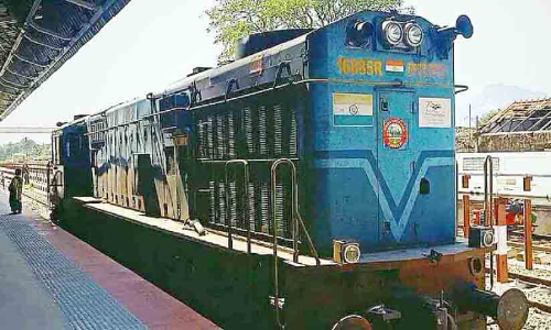 Train service starts