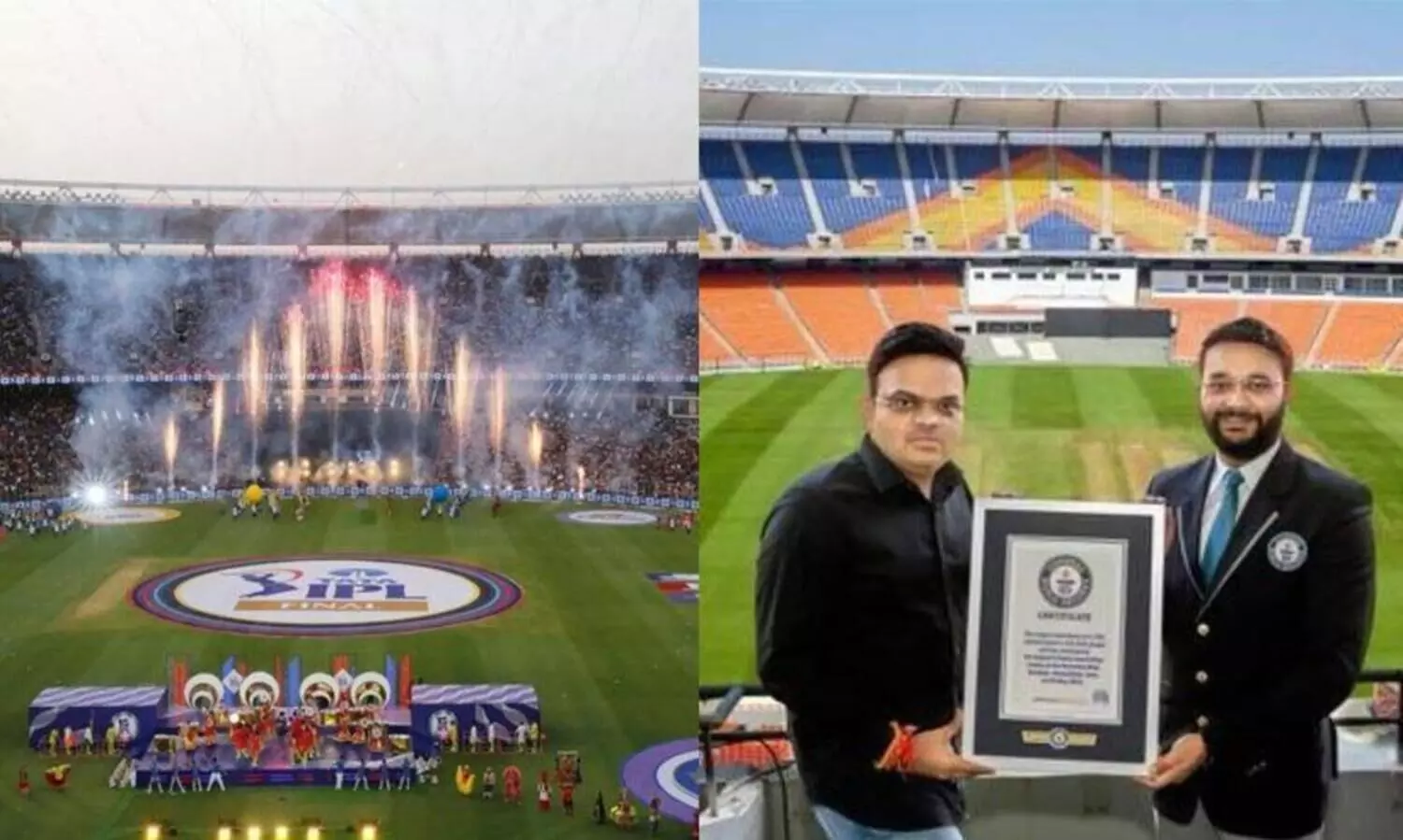 BCCI Guinness Book of World Records largest attendance T20 match during IPL 2022 final