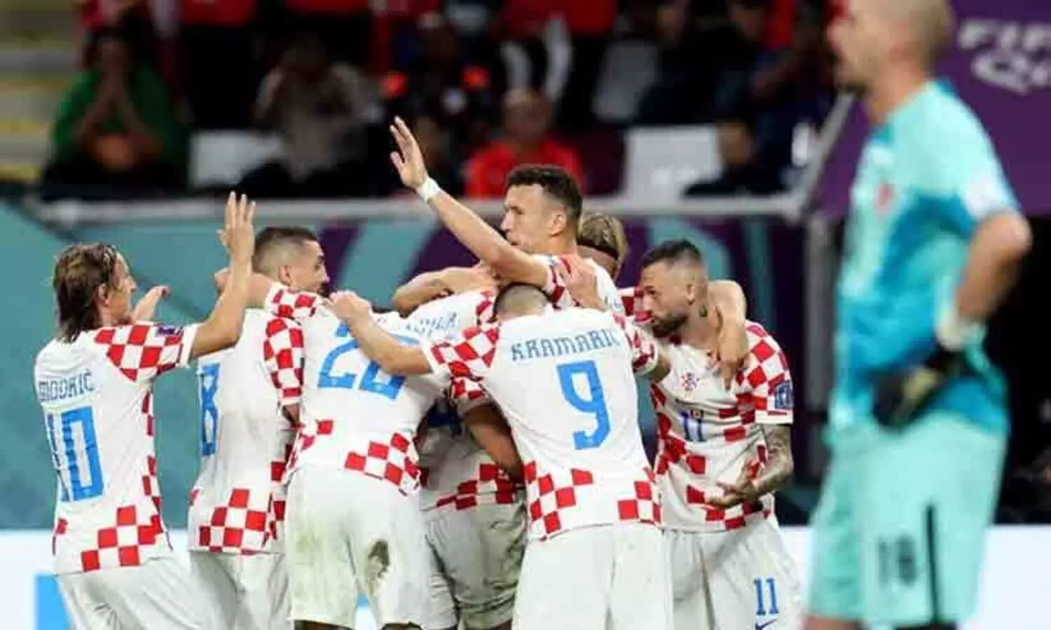 കാനഡയുടെ അതിവേഗ ഗോളിന് രണ്ടുതവണ തിരിച്ചടി; ക്രൊയേഷ്യ മുന്നിൽ