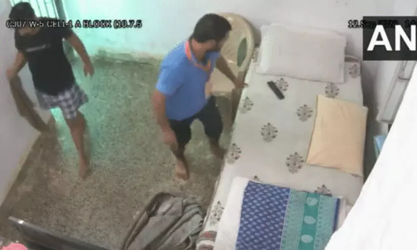 Satyendar Jains jail luxury saga continues: footage shows house-keeping service being provided in cell