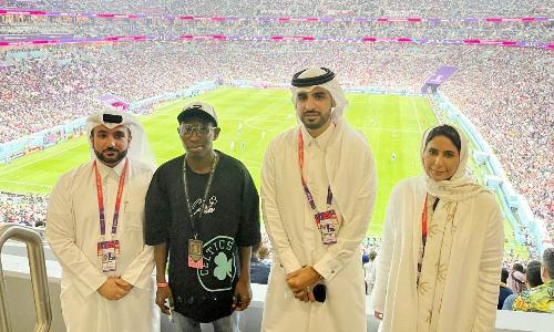 metro man welcomed in Al Bayt