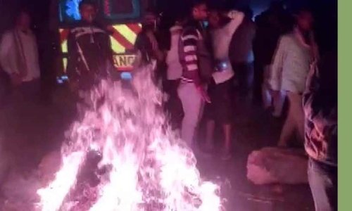 മരണ വീട്ടിലേക്ക് കാർ പാഞ്ഞു കയറി; 18 പേർക്ക് ഗുരുതര പരിക്ക്