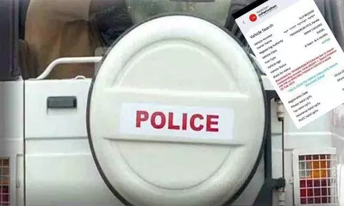 no insurance for police vehicle