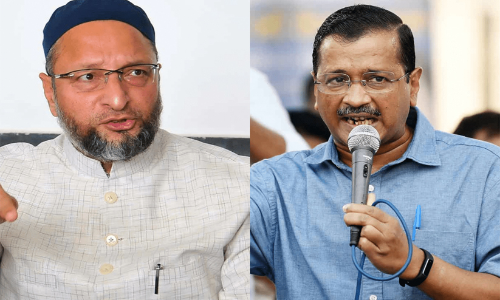 കെജ്രിവാൾ 2013ലെ മോദി, തബ്‍ലീഗ് ജമാഅത്തിനെ അപകീർത്തിപ്പെടുത്തി, കലാപ കാലത്ത് കാണാതായി -ഉവൈസി