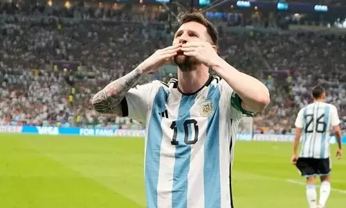 Lionel Messi-Argentina vs Mexico