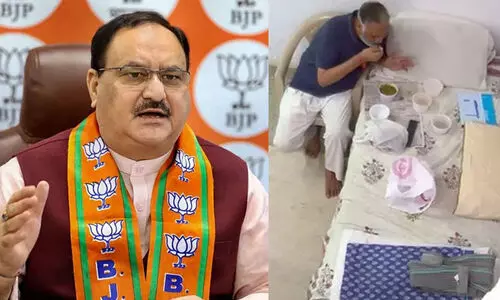 തിഹാറിൽ ആം ആദ്മി പാർട്ടി മസാജ് സെന്‍റർ തുറന്നു, റേപ്പിസ്റ്റിനെ തെറാപ്പിസ്റ്റാക്കി -ജെ.പി. നദ്ദ