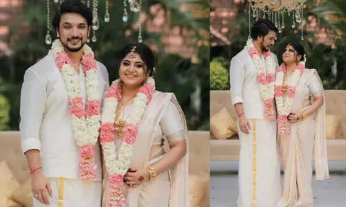 മഞ്ജിമ മോഹനും ഗൗതം കാർത്തിക്കും വിവാഹിതരായി