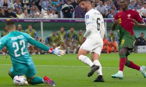 പറങ്കിപ്പടയെ പൂട്ടിയിട്ട് ഉറുഗ്വായ്; ഗോളില്ലാതെ ആദ്യ പകുതി