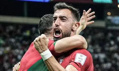 പറങ്കിപ്പടയുടെ അശ്വമേധം; ഉറുഗ്വായെ 0-2ന് വീഴ്ത്തി പോർച്ചുഗൽ പ്രീക്വാർട്ടറിൽ