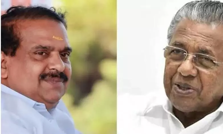 pk krishnadas pinarayi vijayan