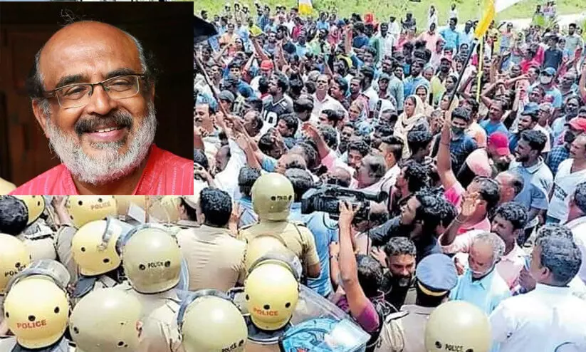 thomas isaac reaction on vizhinjam attack