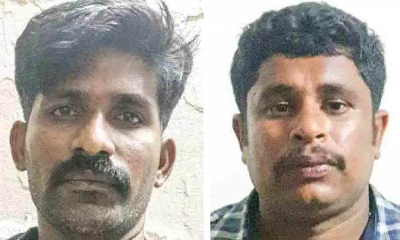 വയോധികയെ ഭീഷണിപ്പെടുത്തി സ്വർണാഭരണങ്ങൾ കവർന്ന കേസിൽ പ്രതികൾ പിടിയിൽ വയോധികയെ ഭീഷണിപ്പെടുത്തി സ്വർണാഭരണങ്ങൾ കവർന്ന കേസിൽ പ്രതികൾ പിടിയിൽ