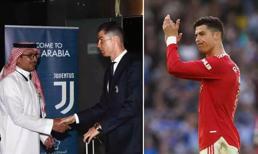 ക്രിസ്റ്റ്യാനോ റൊണാൾഡോക്ക് സൗദി ക്ലബിൽനിന്ന് ക്ഷണം; വാഗ്ദാനം 225 മില്യൺ ഡോളർ!