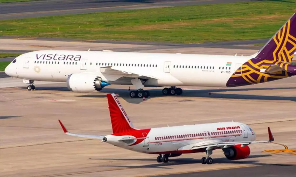 വിസ്താര എയർ ഇന്ത്യയിൽ ലയിക്കും; കമ്പനിയിൽ സിംഗപ്പൂർ എയർലൈൻസിനും ഓഹരി പങ്കാളിത്തം വിസ്താര എയർ ഇന്ത്യയിൽ ലയിക്കും; കമ്പനിയിൽ സിംഗപ്പൂർ എയർലൈൻസിനും ഓഹരി പങ്കാളിത്തം