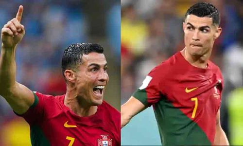 അടിക്കാത്ത ഗോളിന് അതിരുവിട്ട ആഘോഷം; റൊണാൾഡോക്ക് പരിഹാസം