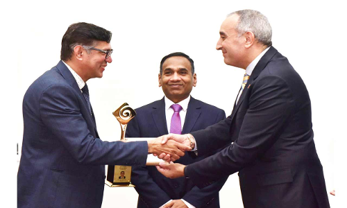 ഗര്‍ഷോം രാജ്യാന്തര പുരസ്‌കാരം സജി മാർക്കോസ് ഏറ്റുവാങ്ങി